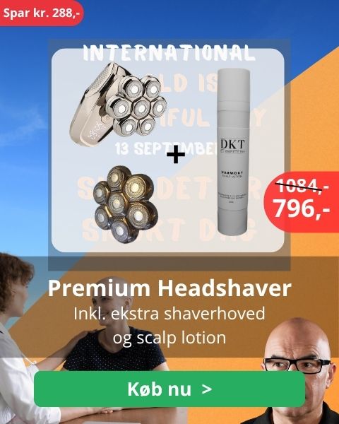 Headshaver scalp lotion