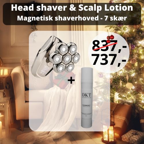 Headshaver + SCalp lotion