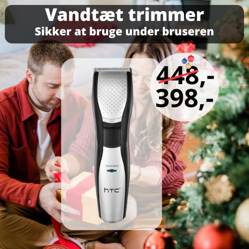 Vandtæt skægtrimmer
