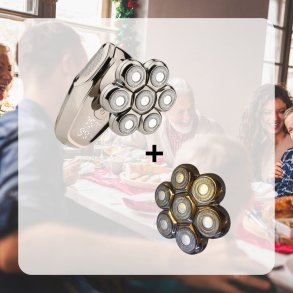 Pakketilbud - Head Shaver MS-687 - 7D - 5 i 1 + 1 ekstra shaverhoved