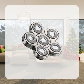 6 i 1 Shaverhoved (Erstatningshoved)