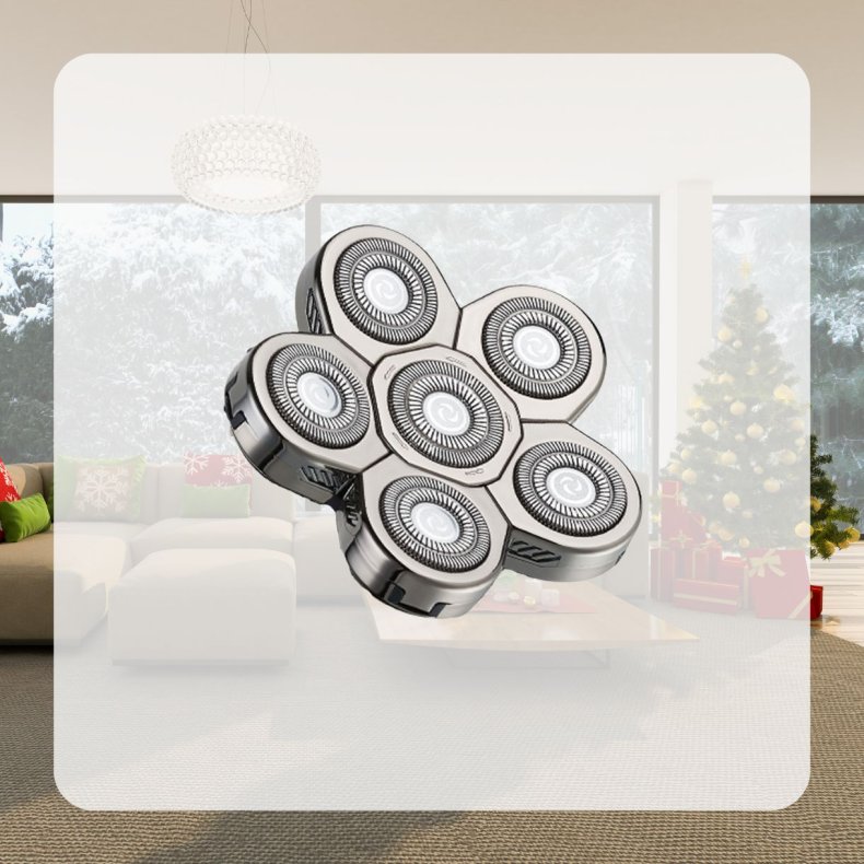 6 i 1 Shaverhoved (Erstatningshoved)