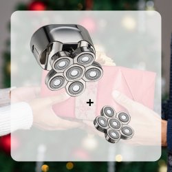 Pakketilbud - 6 i 1 Hoved Shaver + 1 ekstra shaverhoved
