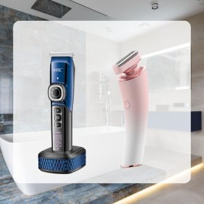 Pakketilbud - HTC AT-788 Trimmer og HTC HL-060 LadyShaver