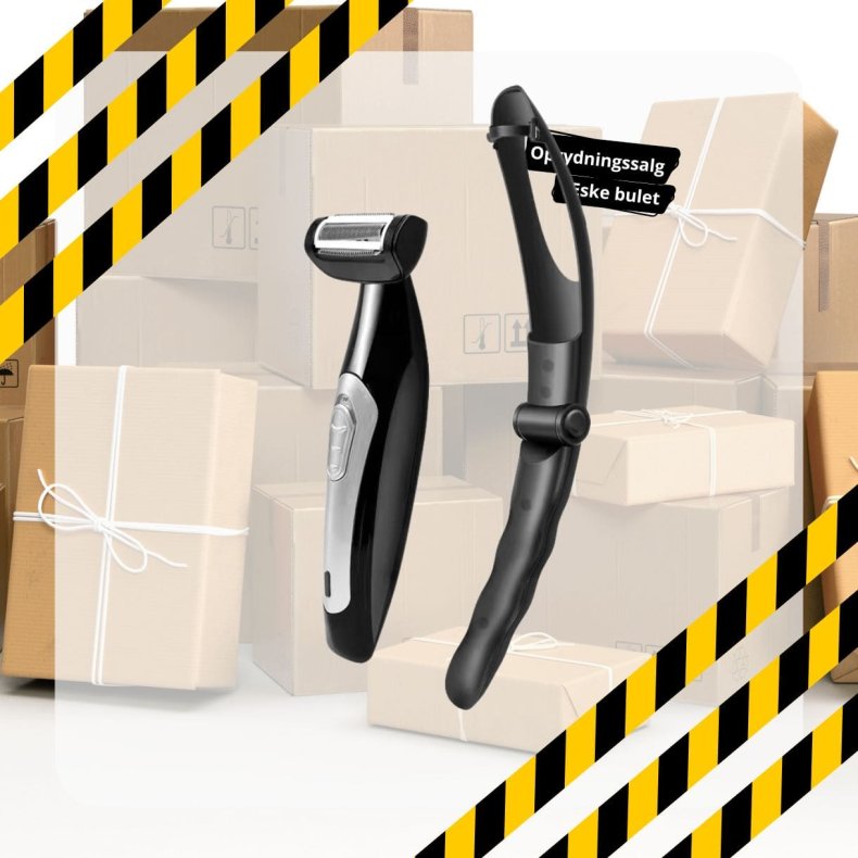 Rygshaver - Bodyshaver - 2. sortering - ske bulet