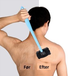 Rckenrasierer  2 Klingen + 2 zustzliche Klingen