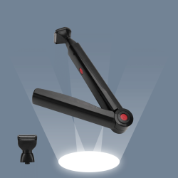 Rckenrasierer  elektrisch  wiederaufladbar