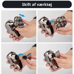 Head Shaver MS-687 - 7D - 5 i 1 + Scalp Lotion