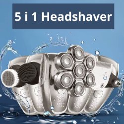 Head Shaver MS-687 - 7D - 5 i 1 + Scalp Lotion