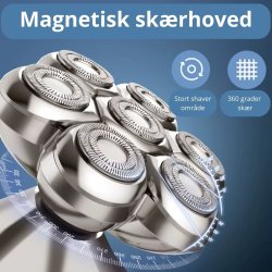 Head Shaver MS-687 - 7D - 5 i 1 + Scalp Lotion