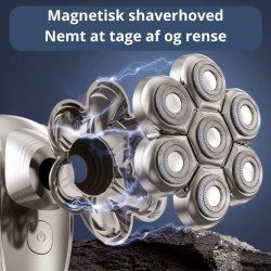 Head Shaver MS-687 - 7D - 5 i 1 + Scalp Lotion