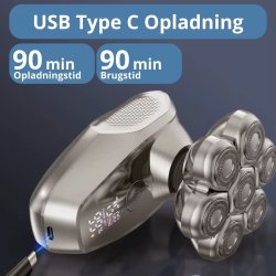 Head Shaver MS-687 - 7D - 5 i 1 + Scalp Lotion