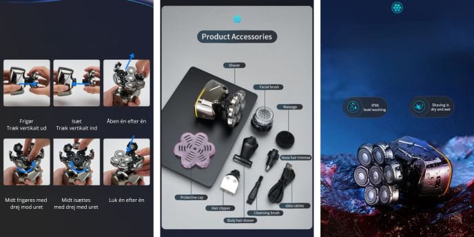 Headshaver 8730 fordele