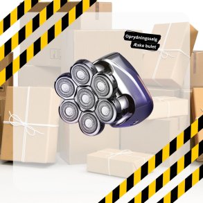 6 i 1 Head Shaver 7D - 2. sortering - �ske bulet