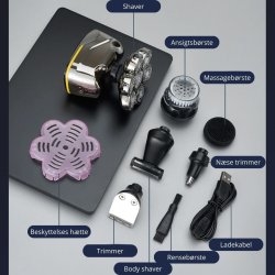  6 in 1 Kopfrasierer - 7D