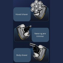  6 in 1 Kopfrasierer - 7D