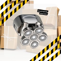 6 i 1 Hoved Shaver - 2. sortering - �ske bulet