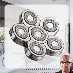 6 i 1 Shaverhoved (Erstatningshoved)