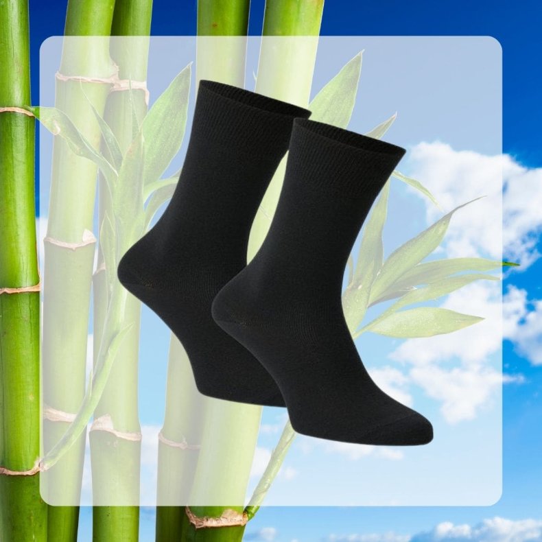 Herre bambus sokker 5 pak