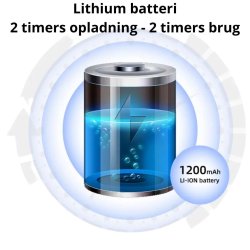 Retro T-Trimmer med LCD display