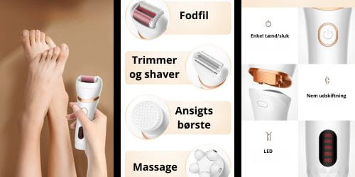 Ladytrimmer 530 Fordele