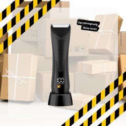 Intim trimmer med indbygget lys og LCD - 2. sortering