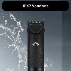 Intim trimmer med lys og LCD T-8118