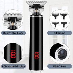 Zero Cut Trimmer med LCD display