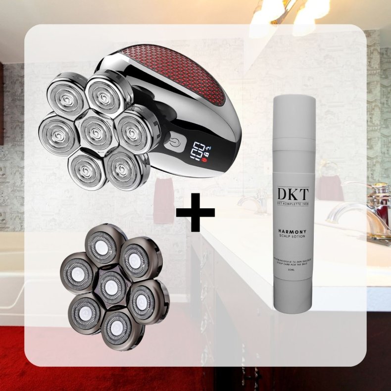 Pakketilbud - Head Shaver + Ekstra shaverhoved + Scalp Lotion